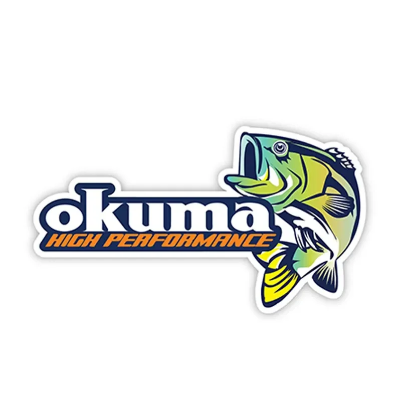 Fishing Equipment Stores - Car Stickers Decor Motorcycle Decals OKUMA