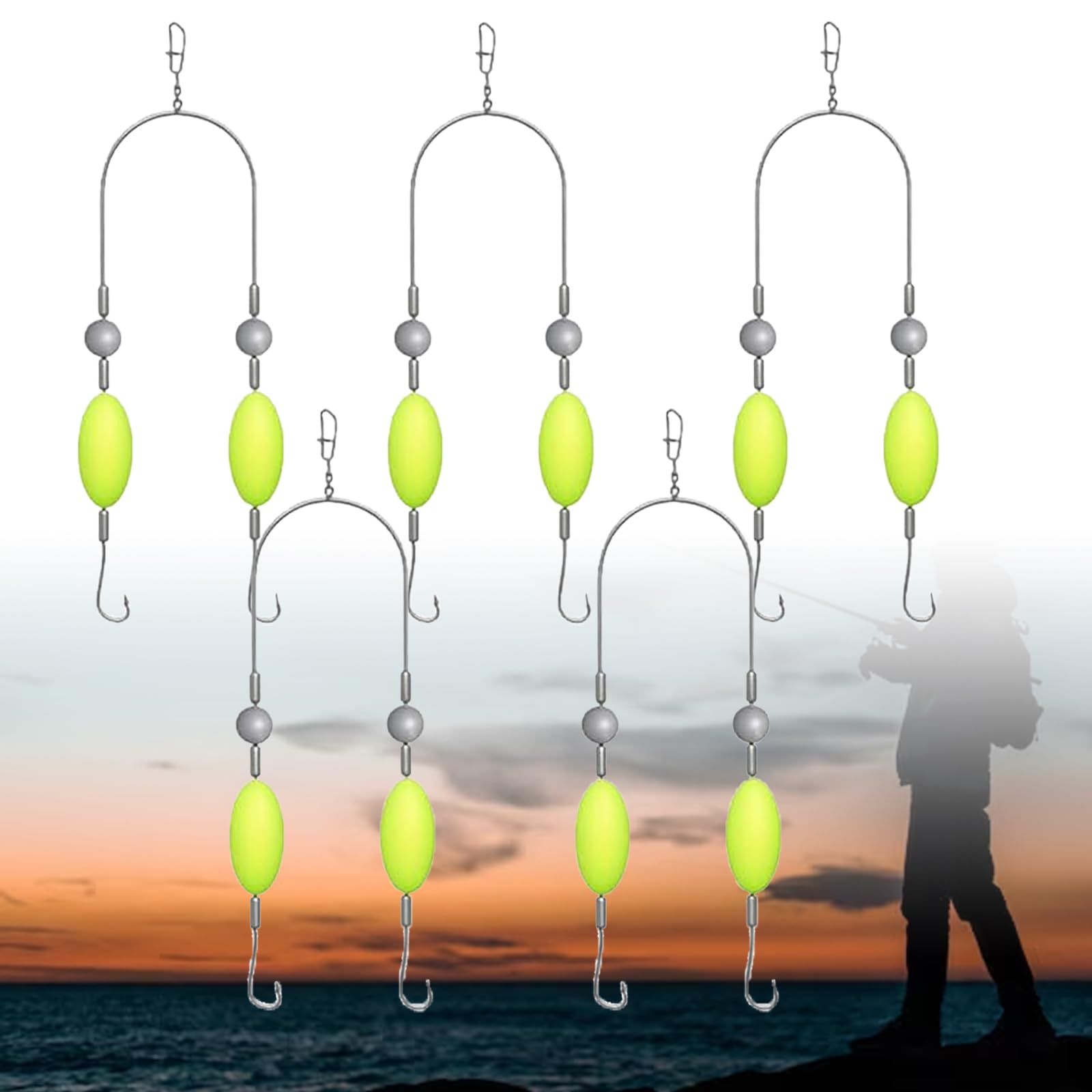 3/5/10Pcs Double Reverse Fishi - Fishing Equipment Ebay 评论和价格