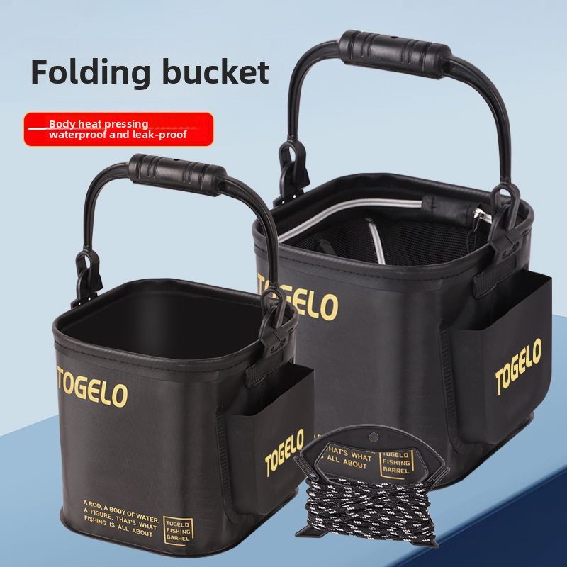 Fish bucket New folding fishin - Fishing Equipment Usa 评论和价格