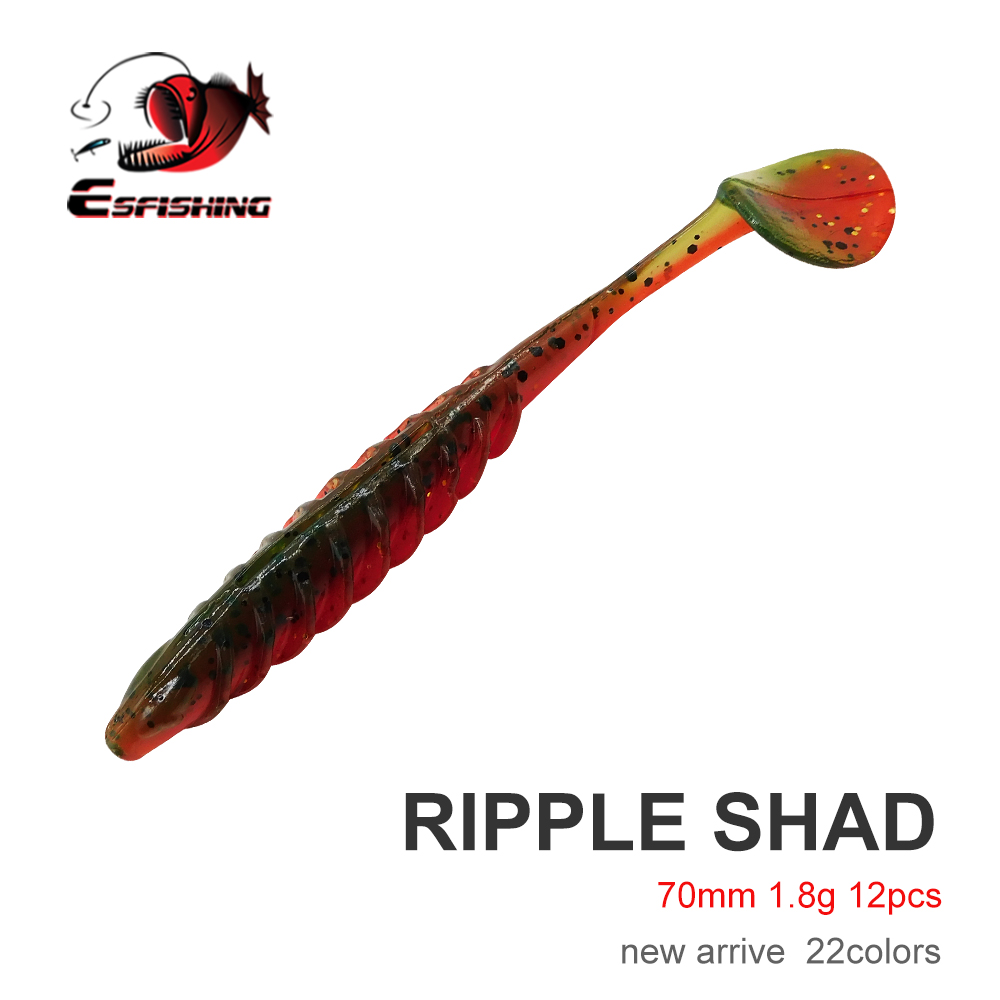 ESFISHING Soft Fishing Lure 70 - Fishing Equipment Ebay 评论和价格