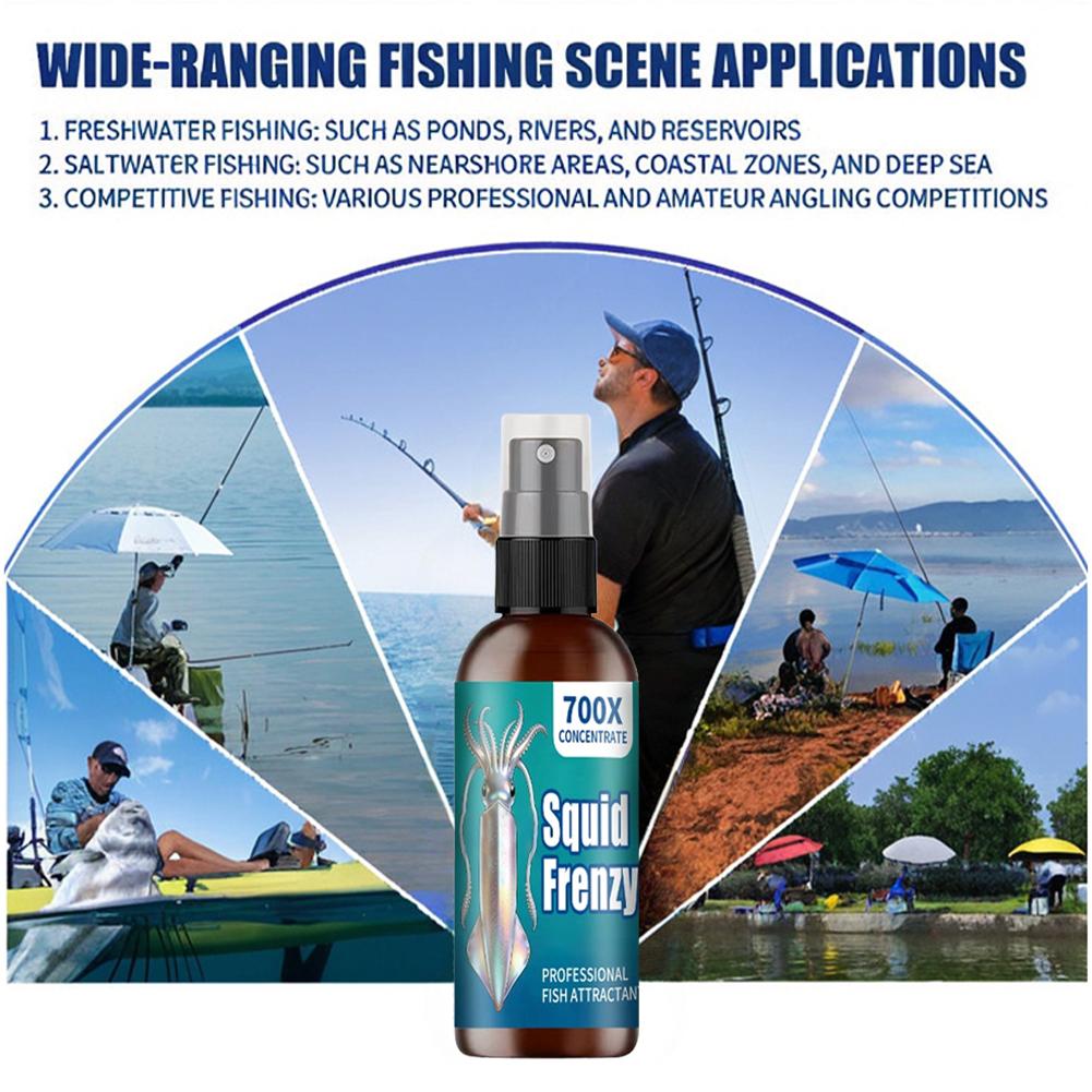 Squid Multi-Effect Fishing Liq - Fishing Equipment Clearance 评论和价格