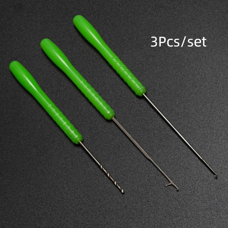 3Pcs Carbon Steel Bait Drill N - Fishing Equipment Carp 评论和价格