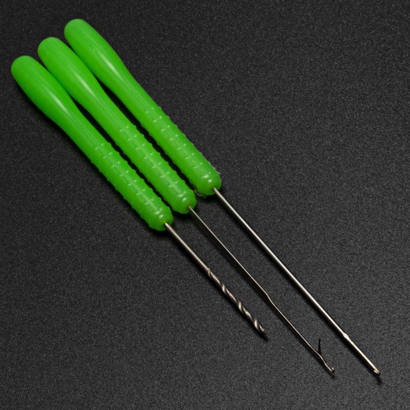 3Pcs Carbon Steel Bait Drill N - Fishing Equipment Carp 评论和价格