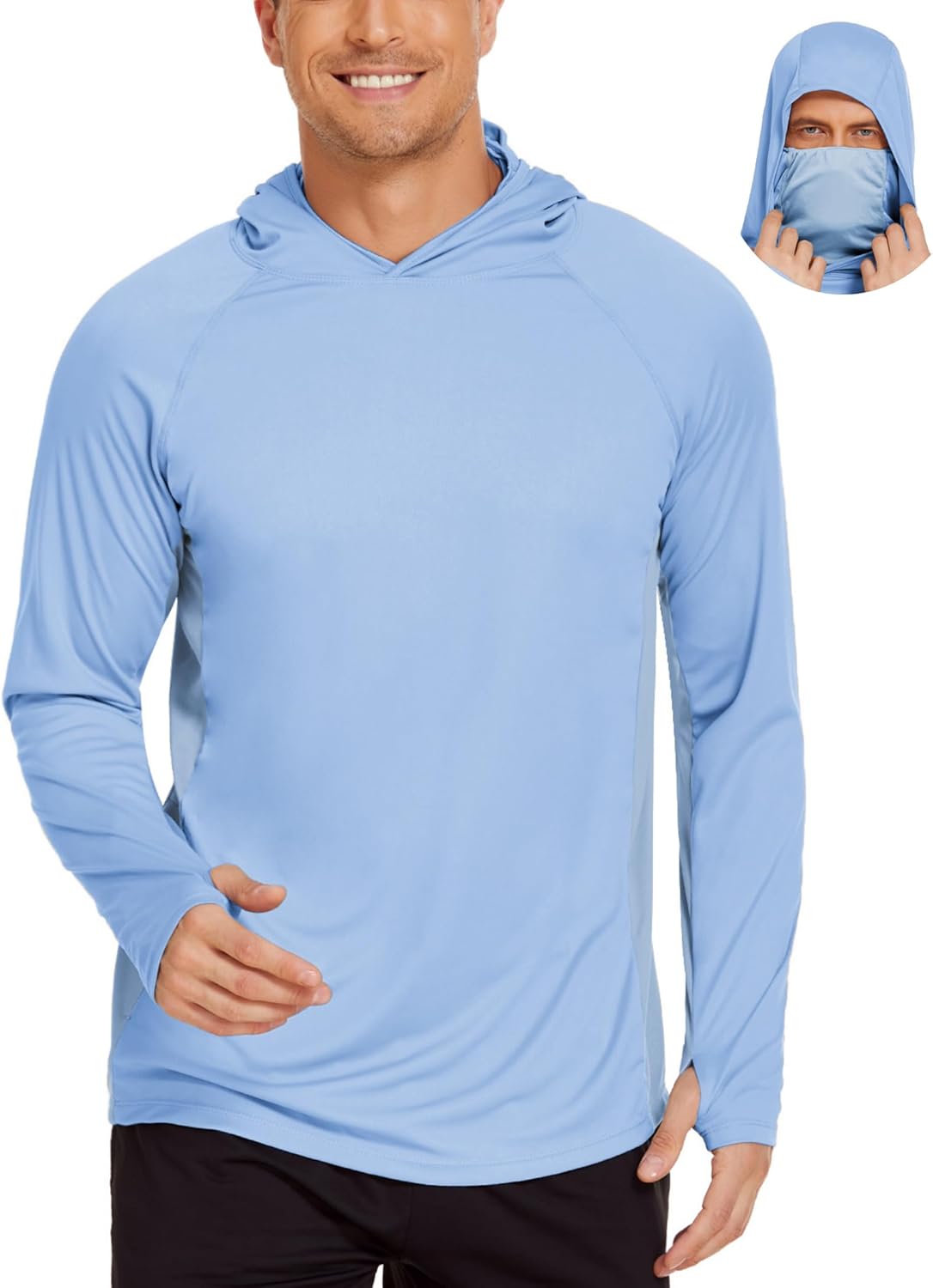 Men's Hooded Sun Shirts with M - Fishing Equipment Clearance 评论和价格
