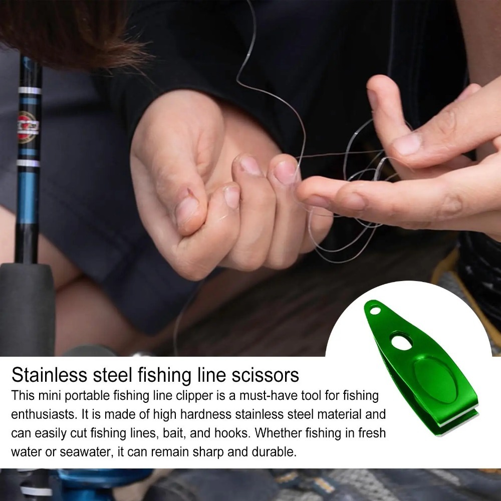 1pc Portable Fishing Line Cutt - Fishing Equipment Carp 评论和价格
